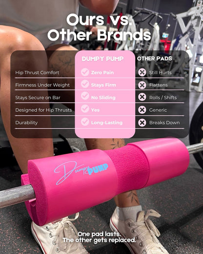 Signature Pink Barbell Pad